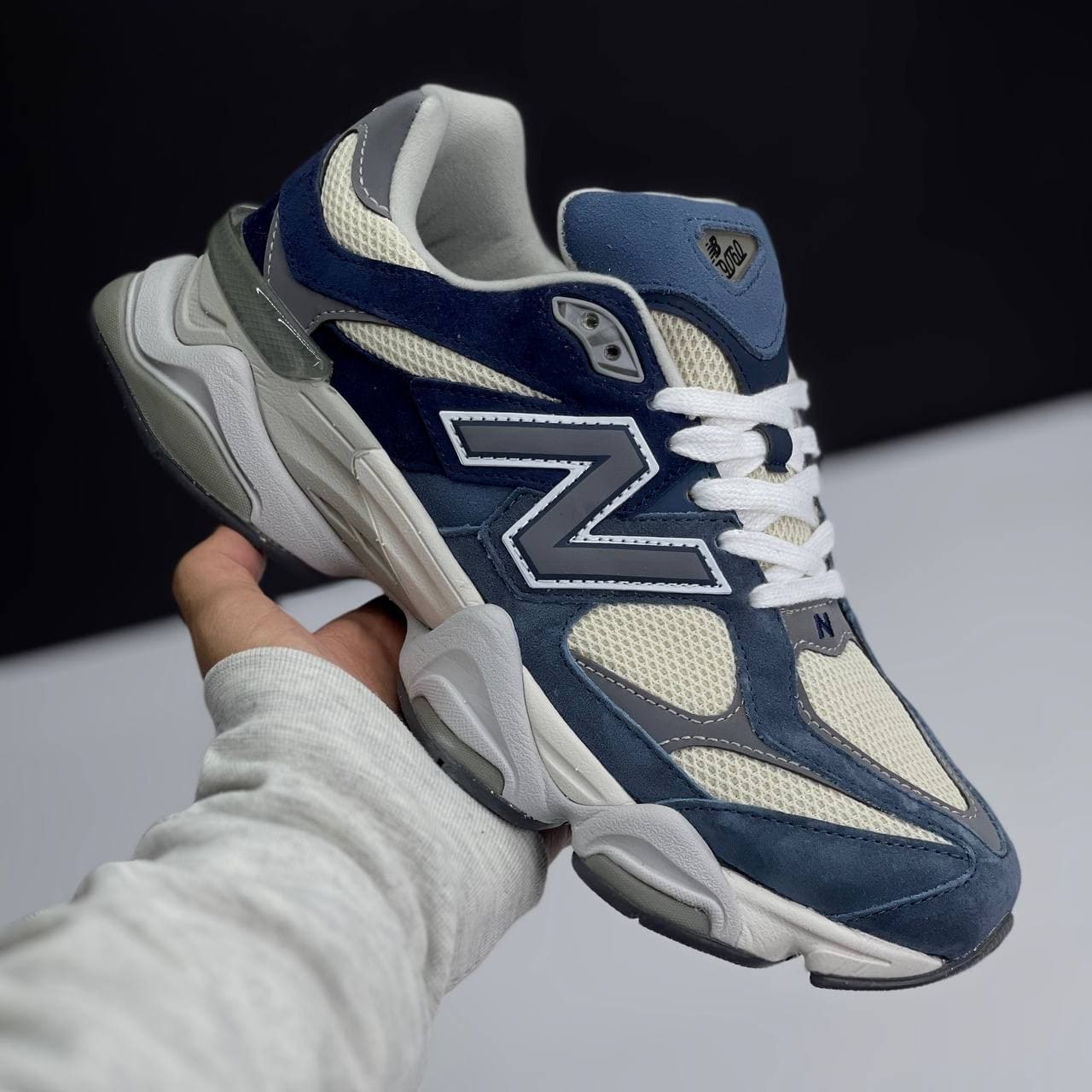 نیوبالانس 9060 سورمه ای NEW BALANCE 9060 — تصویر ۵