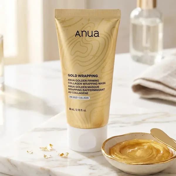 ماسک ژلی لیفتینگ و استحکام بخش طلا و کلاژن آنوا / Anua — تصویر ۲