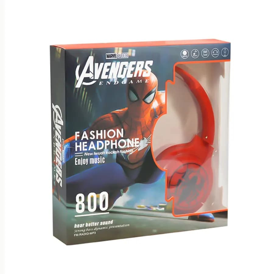 هدفون بلوتوثی مارول مدل Avengers 800 — تصویر ۲