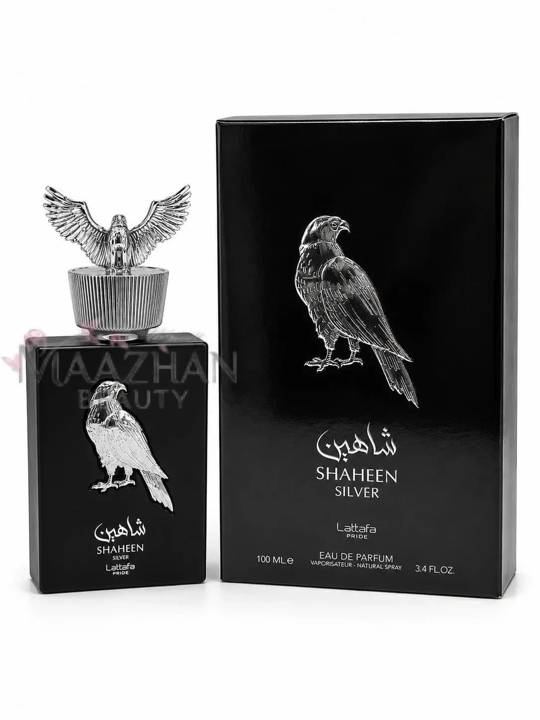 عطر ادکلن مردانه شاهین سیلور لطافه با رایحه کرید اونتوس 100 میل — تصویر ۲