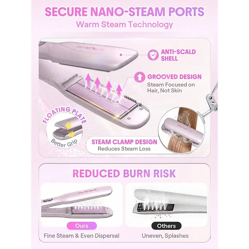 اتو مو بخار شیگلم Hydra Shot Steam Iron Pro — تصویر ۸
