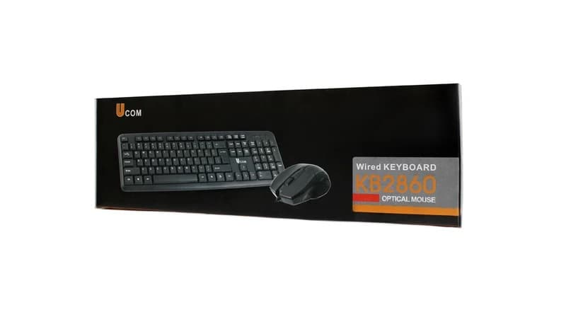 کیبورد و ماوس سیم دار یوکام مدل KB 2860 — تصویر ۶