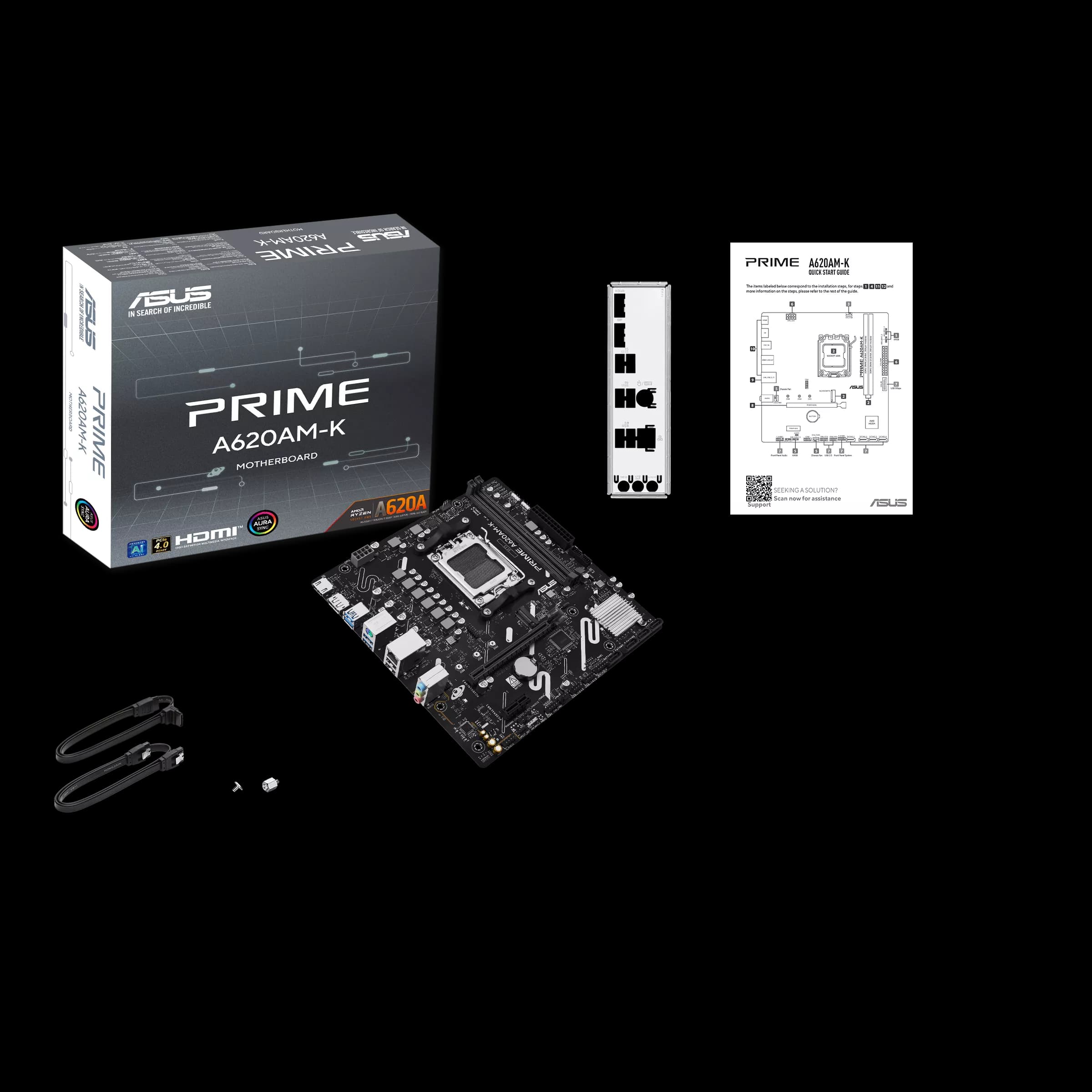 مادربرد ایسوس مدل PRIME A620AM-K DDR5 — تصویر ۹