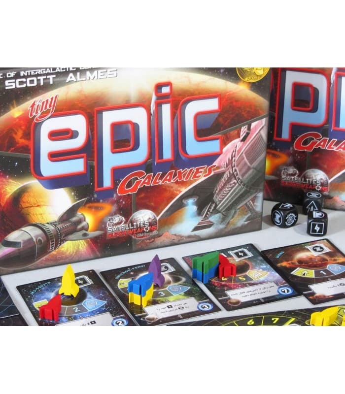 بازی حماسه کوچک: کهکشانها TINY EPIC GALAXIES — تصویر ۲