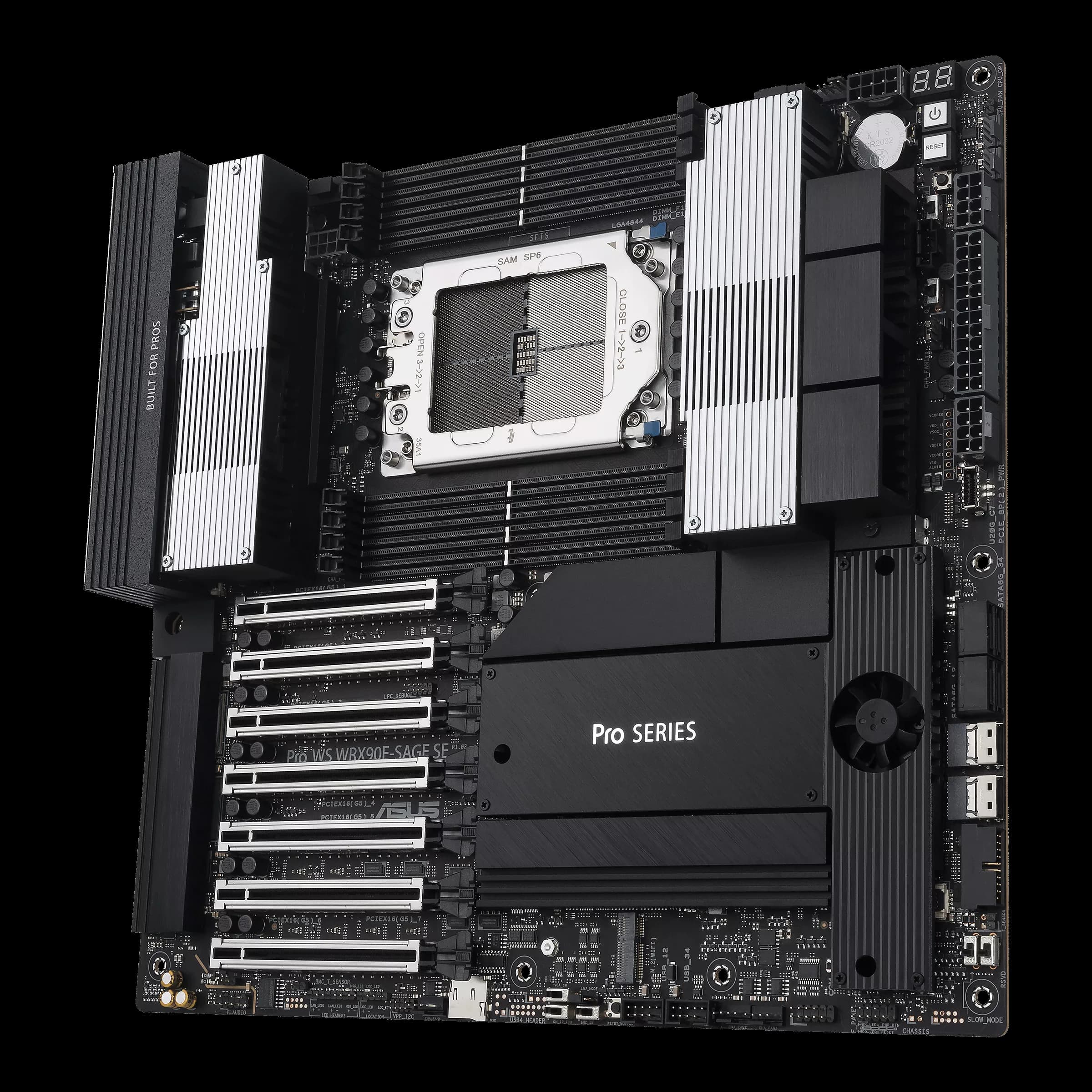 مادربرد ایسوس مدل Pro WS WRX90E-SAGE SE DDR5 — تصویر ۶