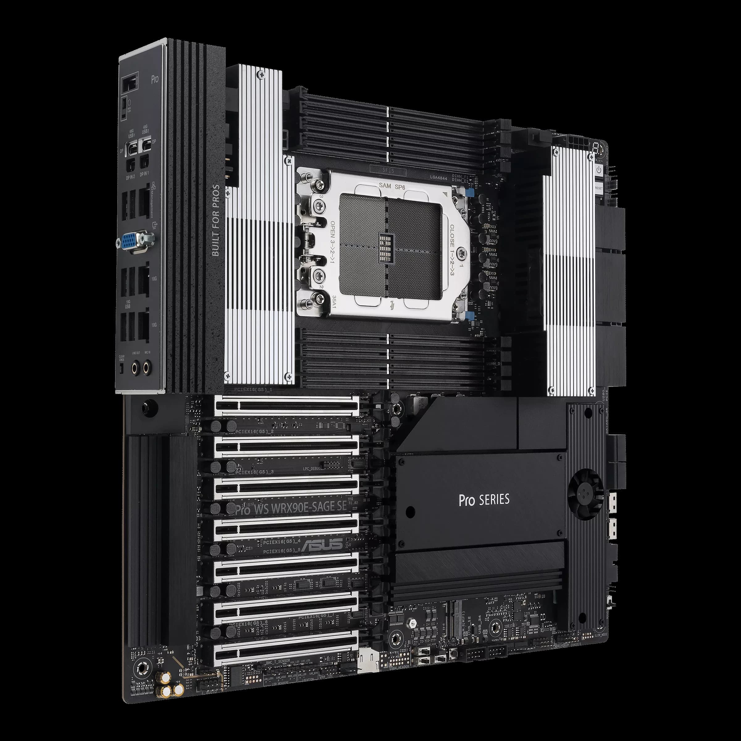 مادربرد ایسوس مدل Pro WS WRX90E-SAGE SE DDR5 — تصویر ۷