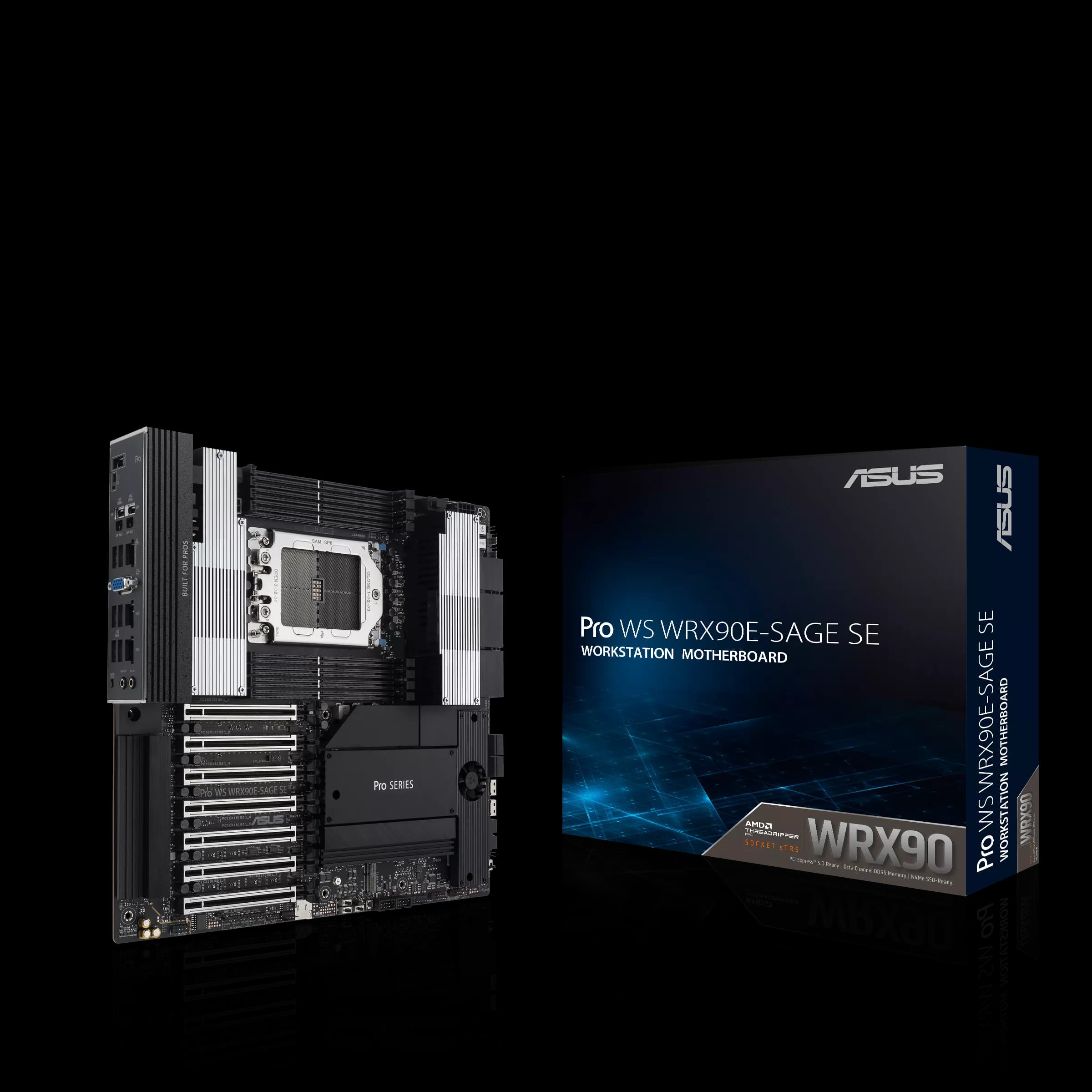 مادربرد ایسوس مدل Pro WS WRX90E-SAGE SE DDR5