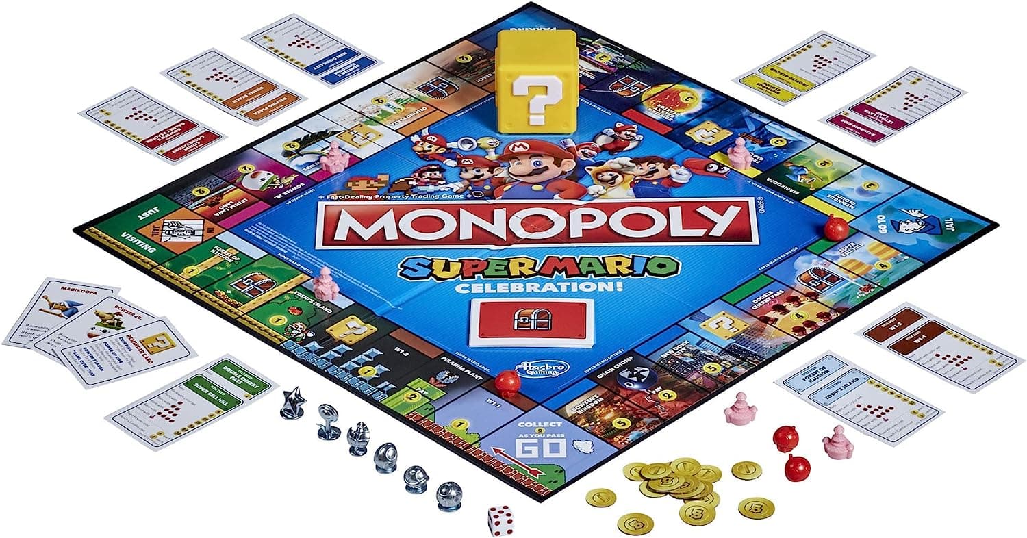 بازی فکری مونوپولی هزبرو مدل Monopoly Super Mario — تصویر ۱۱