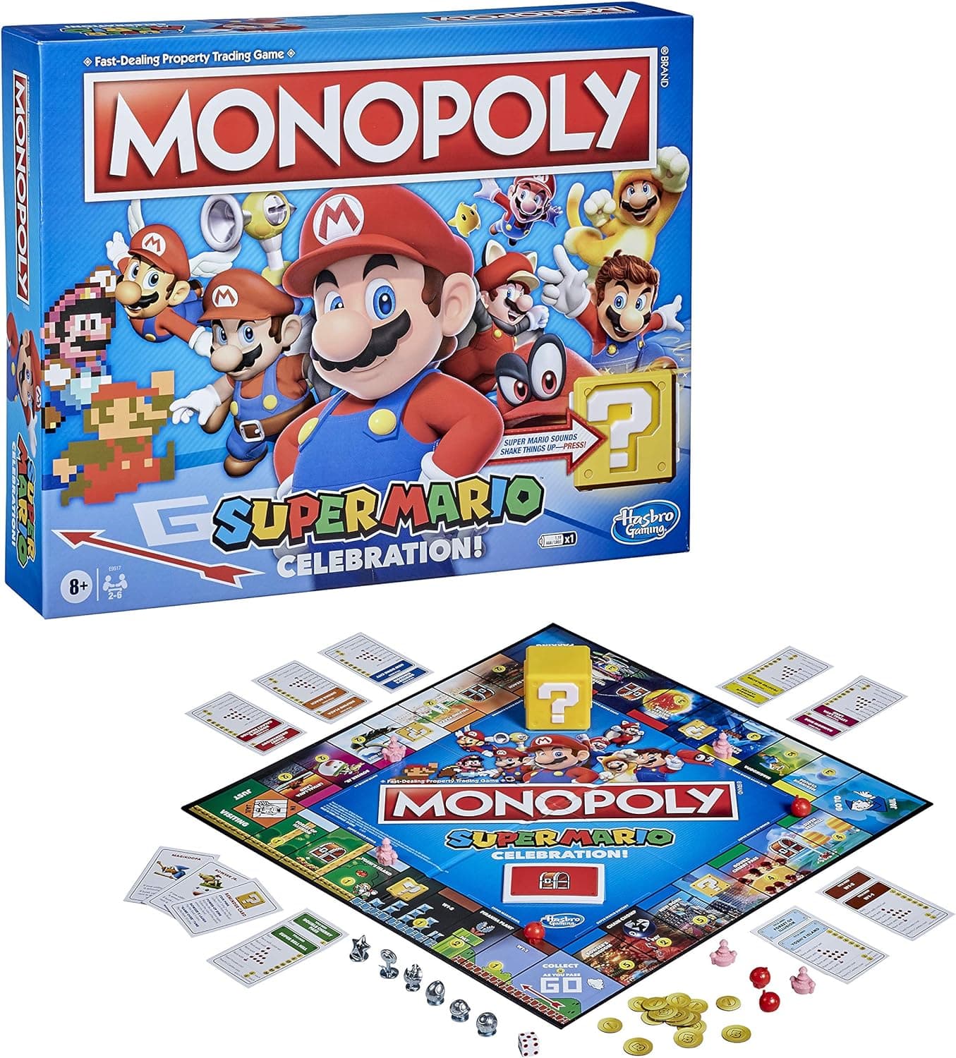 بازی فکری مونوپولی هزبرو مدل Monopoly Super Mario — تصویر ۲