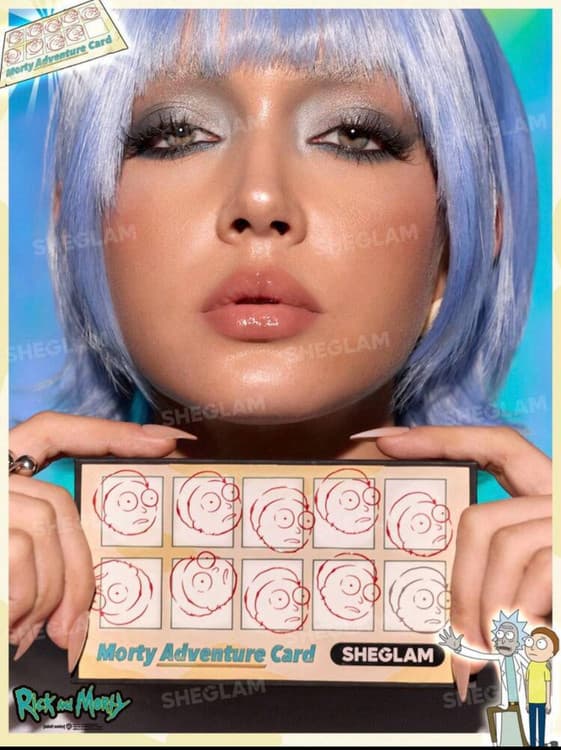 پالت سایه چشم ریک و مورتی شیگلم SHEGLAM — تصویر ۷