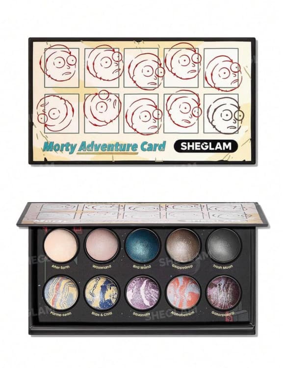 پالت سایه چشم ریک و مورتی شیگلم SHEGLAM