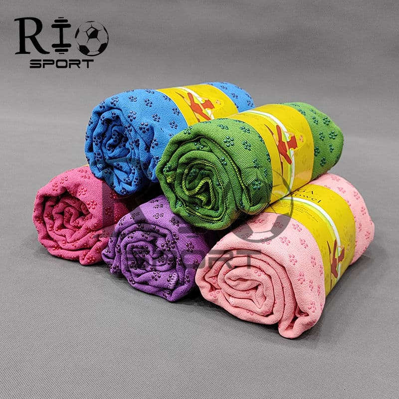 مت-زیرانداز یوگا حوله ای استپ دار