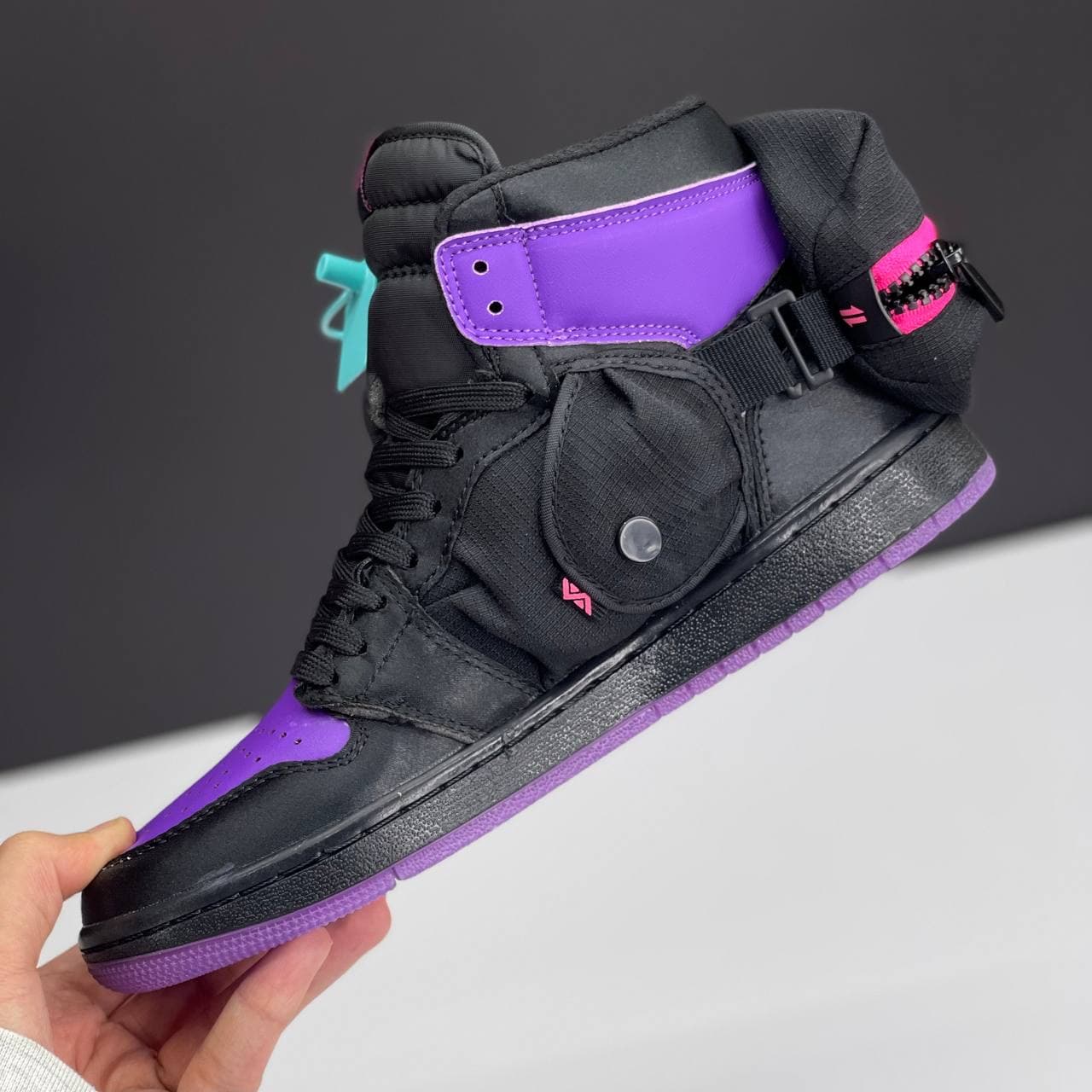 نایک ایر جردن وان ساقدار اسپایدرمن NIKE AIR JORDAN 1 HIGH UTILITYSTASH SPIDER-VERESE — تصویر ۷