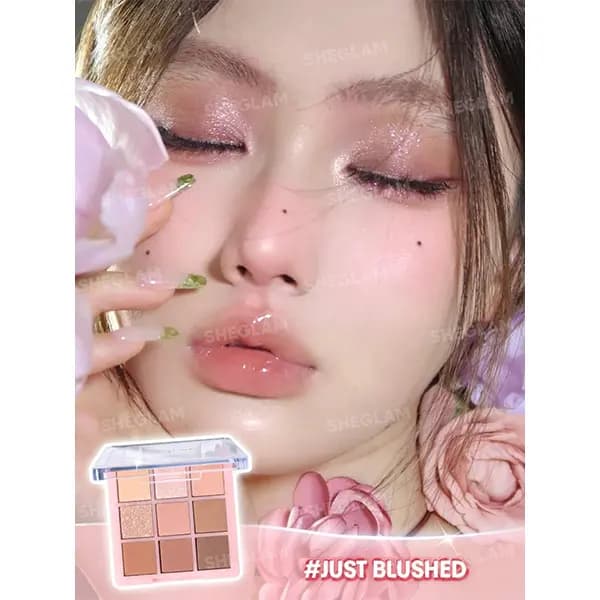 پالت سایه 9 رنگ جاست بلاشد شیگلم Sheglam — تصویر ۲