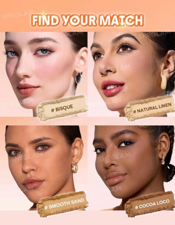 پودر فیکس SPF دار شیگلم sheglam — تصویر ۸