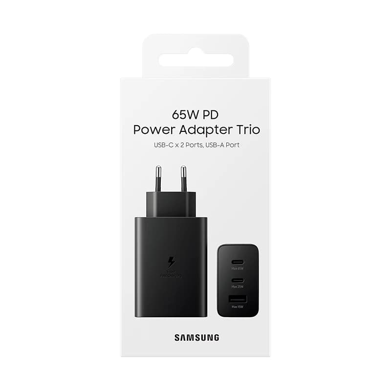 شارژر دیواری سامسونگ 65W PD Trio EP-T6530 — تصویر ۵