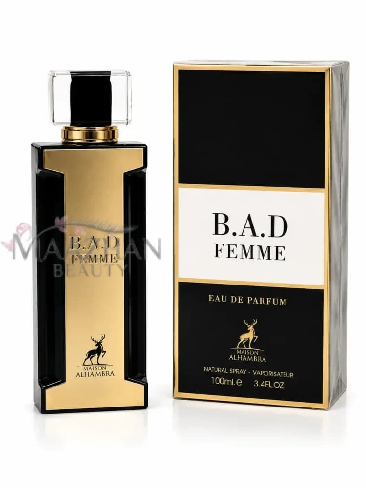 عطر ادکلن زنانه بد فم الحمبرا با رایحه مشابه گود گرل کارولینا هررا 100 میل — تصویر ۲