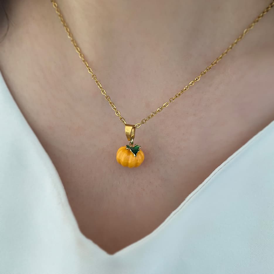 گردنبند میوه کدو — تصویر ۲