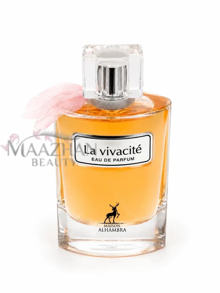 عطر ادکلن زنانه لا ویواسیته الحمبرا با رایحه مشابه لا ویه است بله لانکوم 100 میل