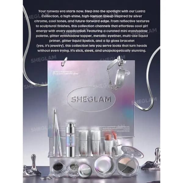 پک آرایشی شیگلم Sheglam مدل لوسترا Lustra — تصویر ۸