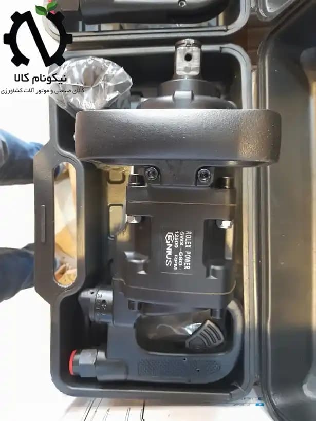 بکس بادی مدل طرح جنیوس رولکس مشکی 1 اینچ 680 — تصویر ۳
