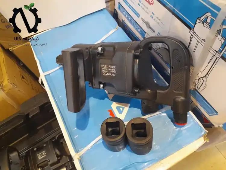 بکس بادی مدل طرح جنیوس رولکس پاور مشکی 1 اینچ 620 — تصویر ۵