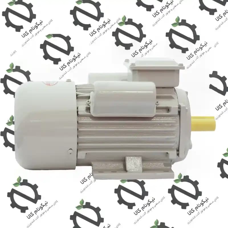 الکتروموتور چینی 3 کیلووات (4 اسب) تک فاز 3000 دور پوسته چدن سیم پیچ مس