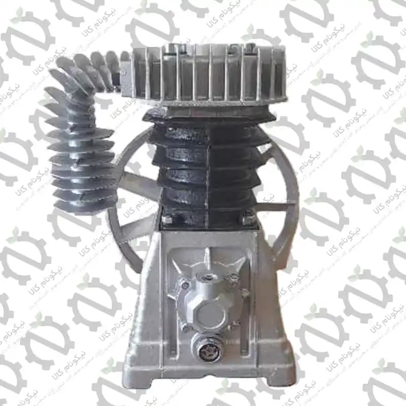 سیلندر کمپرسور هوا 2080 کتابی بلوک هواساز پمپ باد — تصویر ۴
