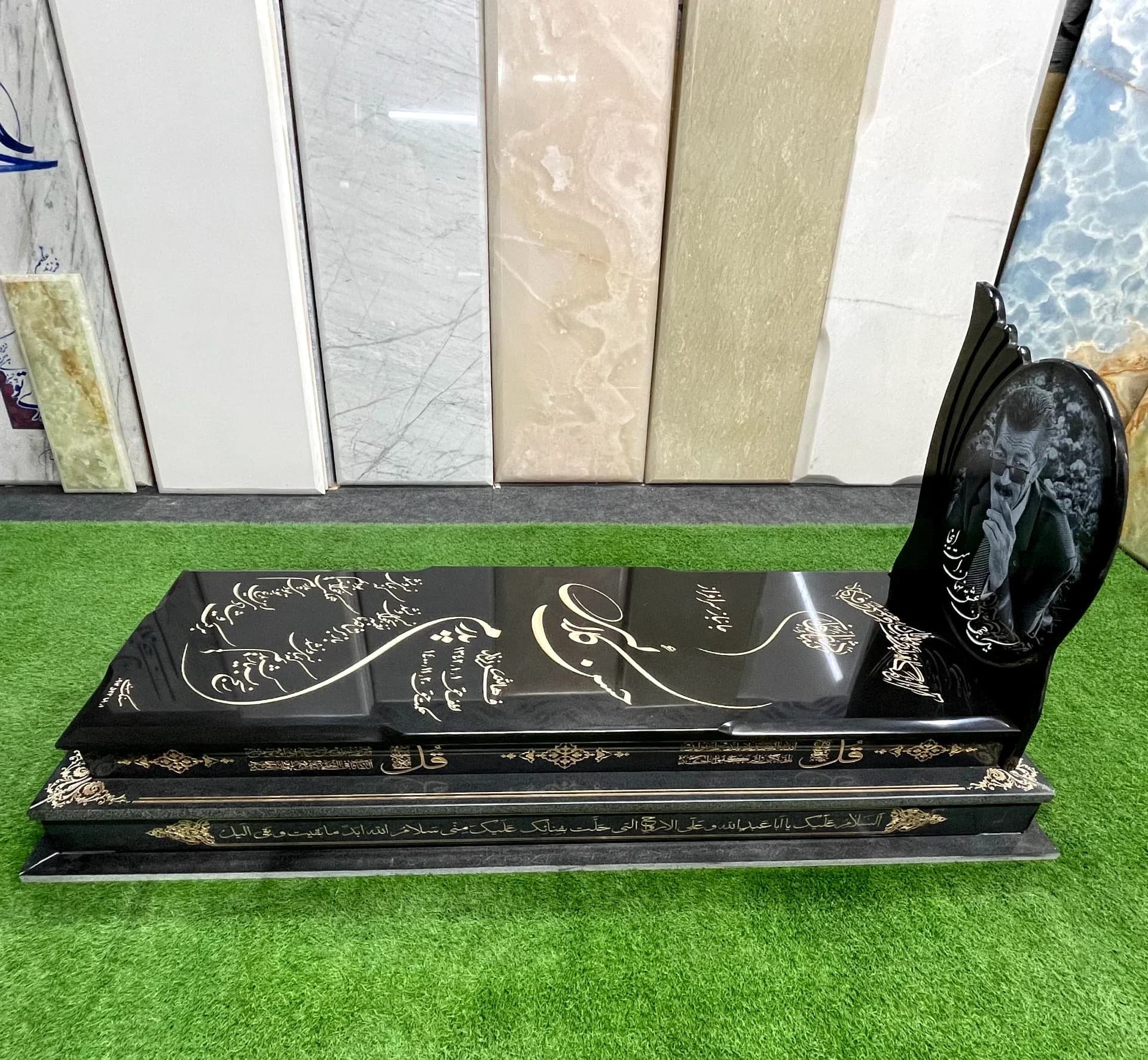 گرانیت بزریلی طرح زمرد — تصویر ۲