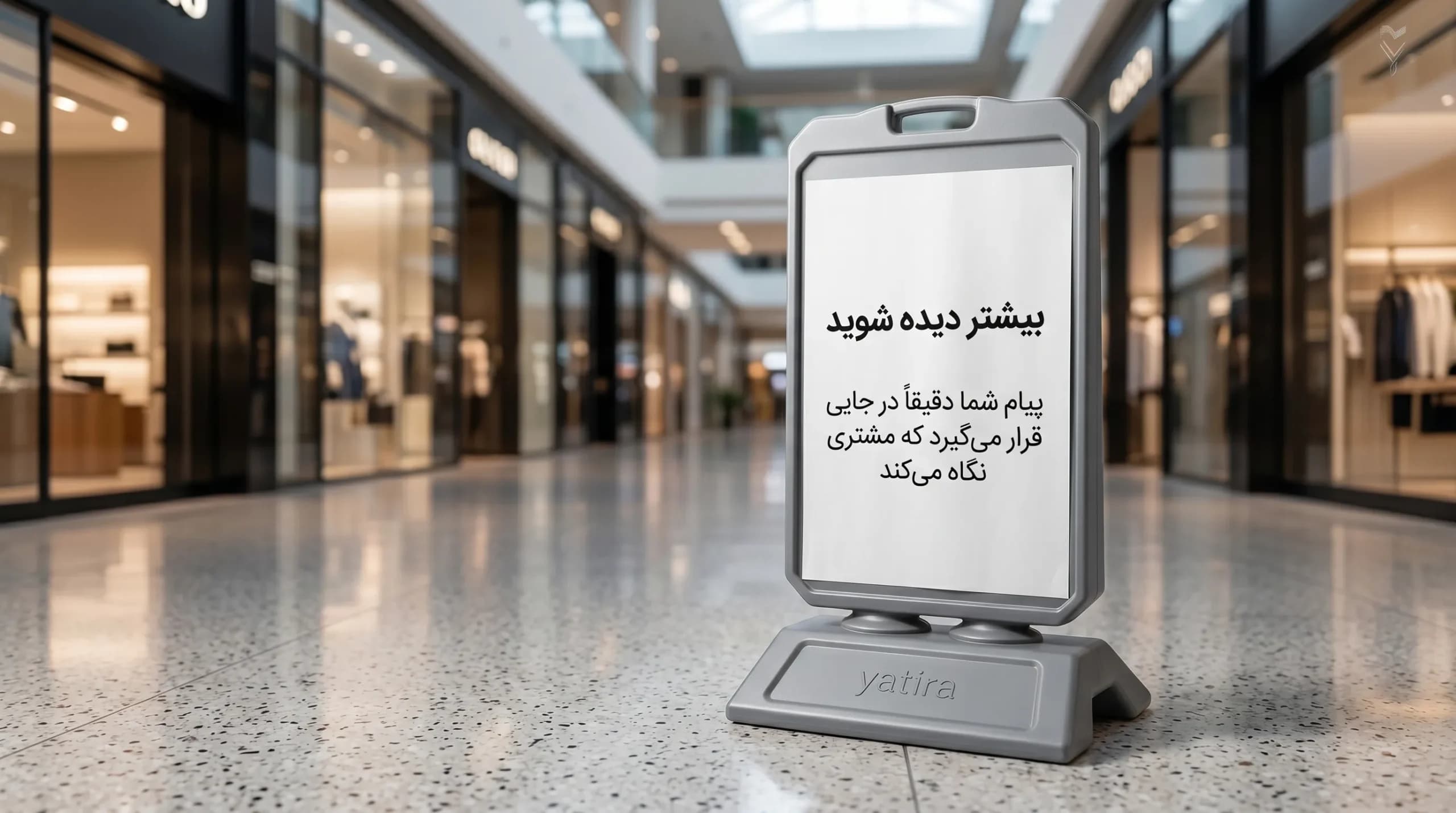 استند تبلیغاتی طوسی — تصویر ۳