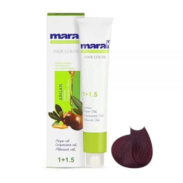 رنگ مو مارال (Maral) شماره 4.69 رنگ شرابی متوسط حجم 100 میلیلیتر