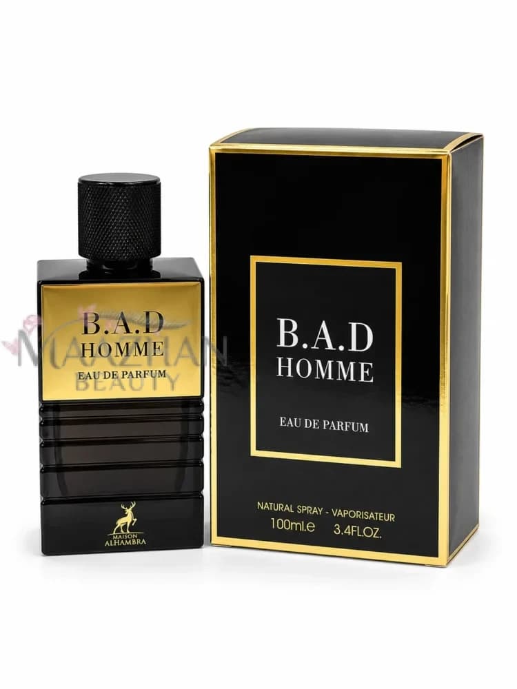 عطر ادکلن مردانه بد هوم الحمبرا با رایحه مشابه بد بوی کارولینا هررا 100 میل — تصویر ۲