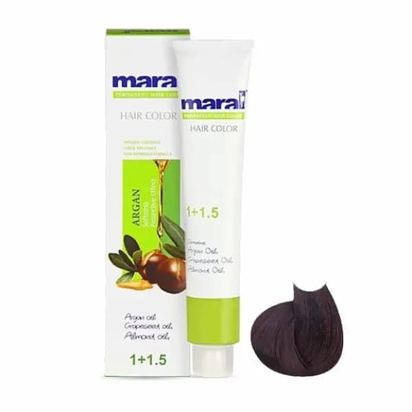 رنگ مو مارال (Maral) شماره 2.99 رنگ بادمجانی حجم 100 میلی‌لیتر