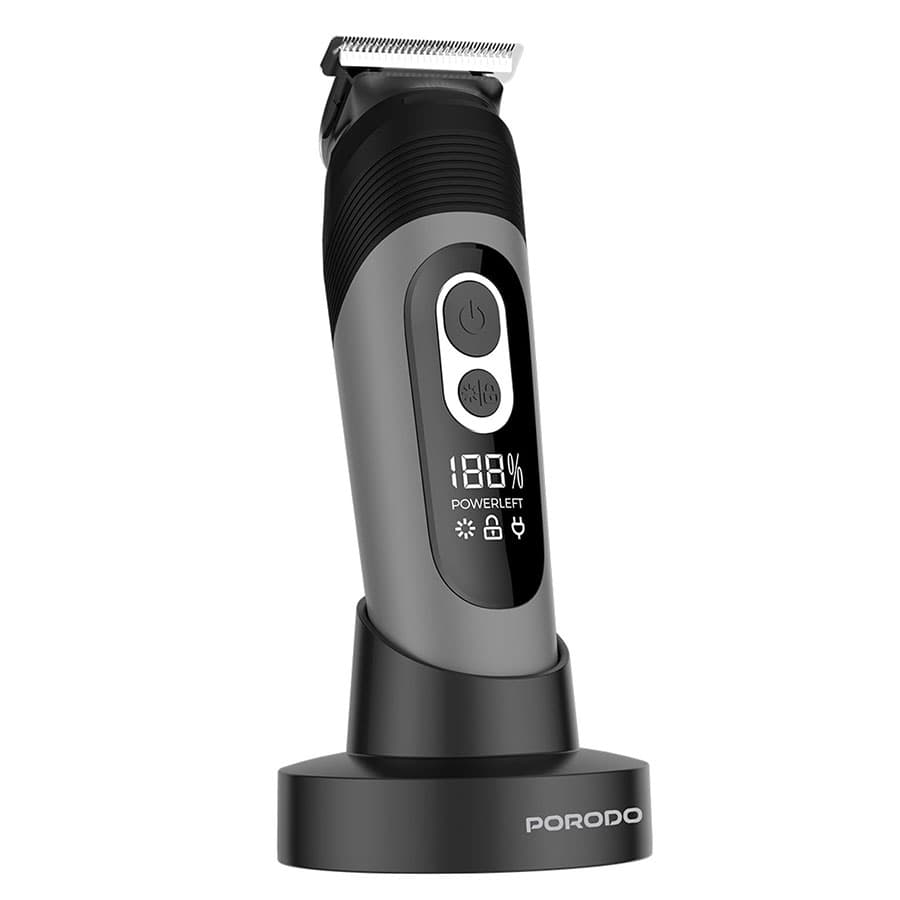 ریش تراش و ماشین اصلاح شارژی سر و بدن پرودو Porodo 2 IN 1 Full-Body Grooming Kit Beard, Hair