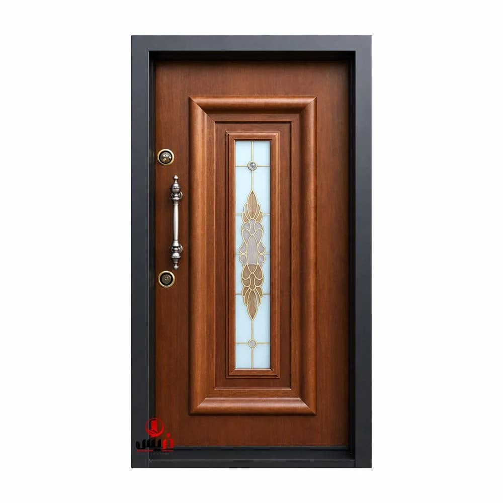 درب ضد سرقت چوبی کد 1107 — تصویر ۲