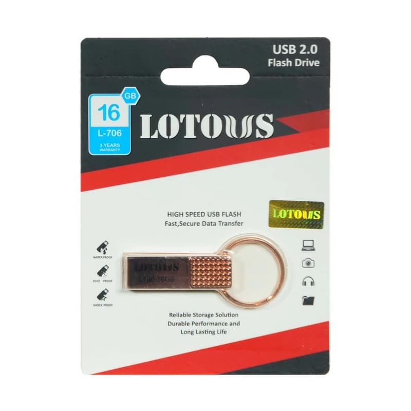 فلش مموری لوتوس مدل L-706 ظرفیت 16 گیگابایت — تصویر ۴