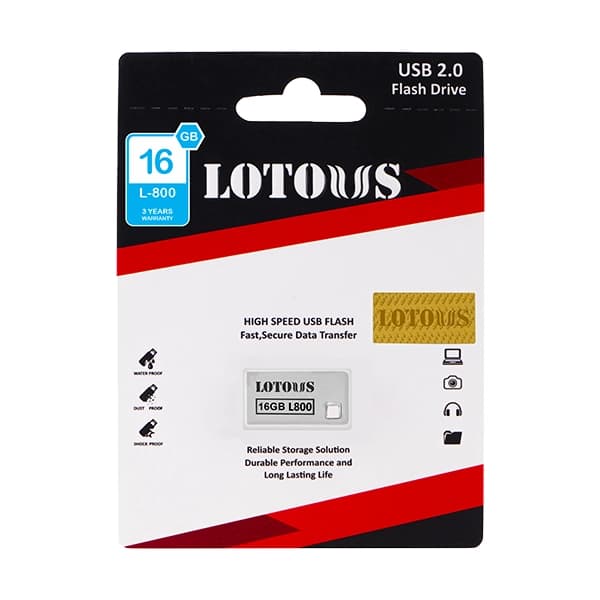 فلش مموری لوتوس مدل L-800 ظرفیت 16 گیگابایت — تصویر ۳