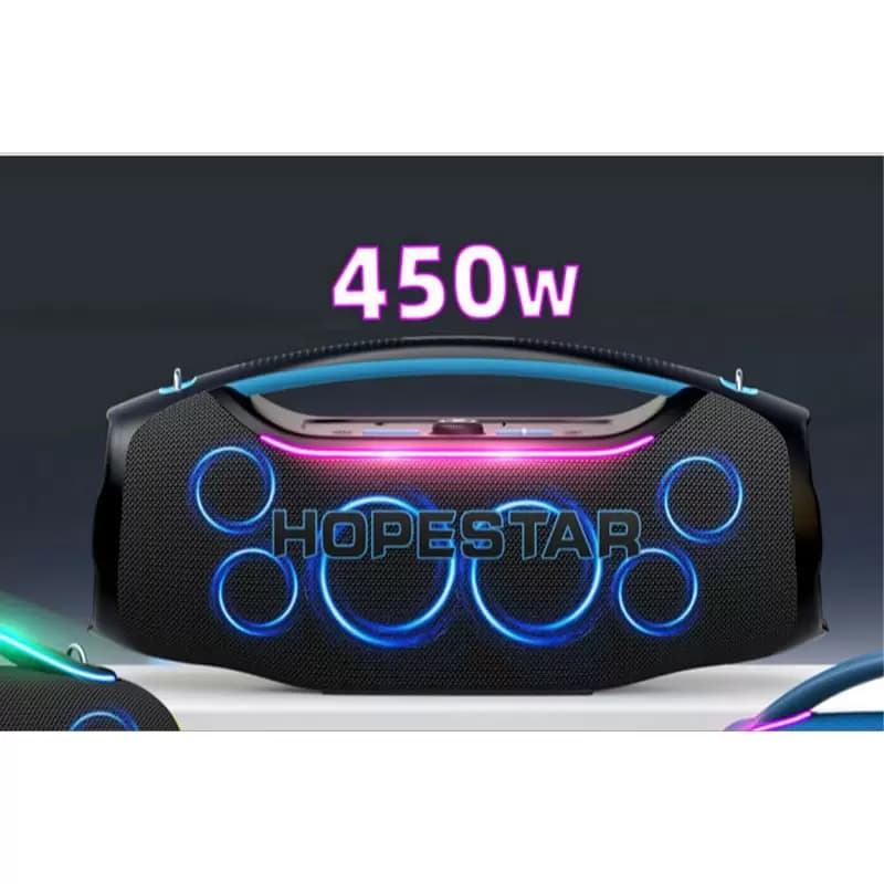اسپیکر بلوتوثی برند هوپ استار مدل A60 ULTRA با قابلیت هوش مصنوعی AI — تصویر ۸