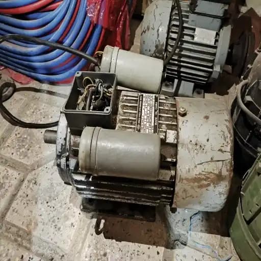 الکترو موتور 1.5 اسب تک فاز 1400 پوسته چدن — تصویر ۲