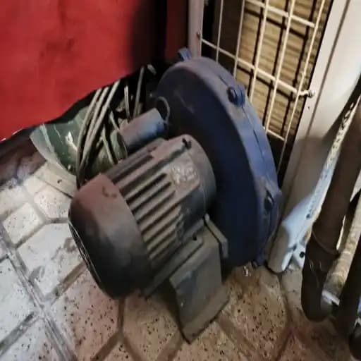 دم برقی با الکترو موتور بلقاری تک فاز