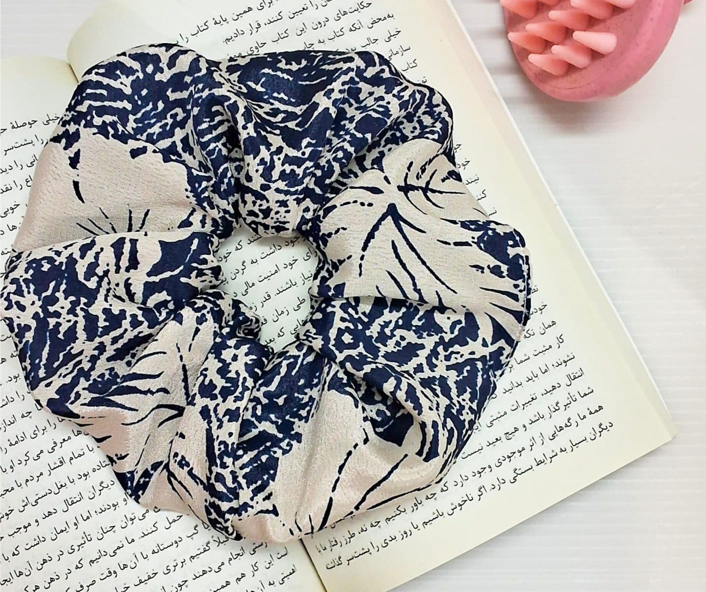 اسکرانچی کش مو طرحدار تک عددی