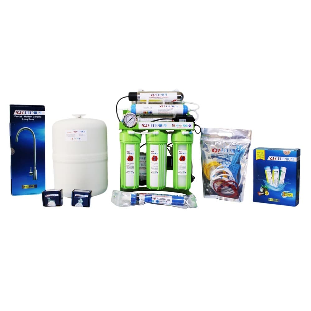 دستگاه تصفیه آب خانگی آکواپرمیوم مدل A9OABU12-GR-TP — تصویر ۳