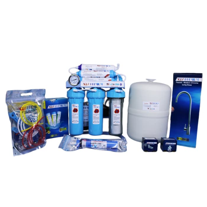 دستگاه تصفیه آب خانگی آکواپرمیوم مدل A7ORP7-BL-TP