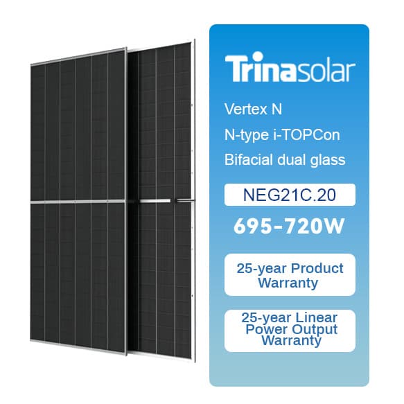 پنل خورشیدی 705 وات ترینا سولار (Trina Solar 705W)
