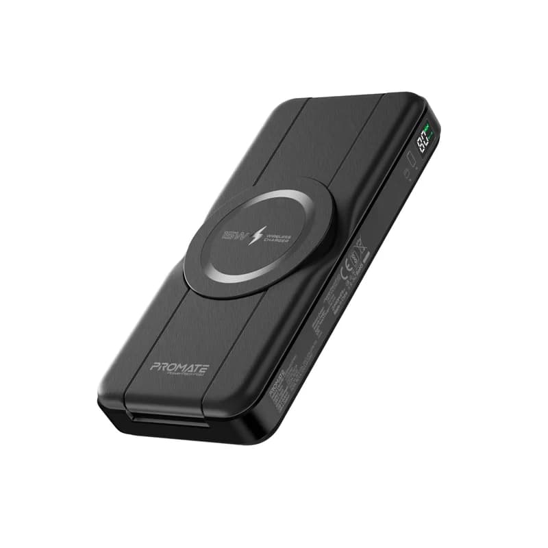 پاوربانک برند پرومیت مدل POWERPACK-FOLD ظرفیت 10000 میلی آمپر ساعت — تصویر ۶