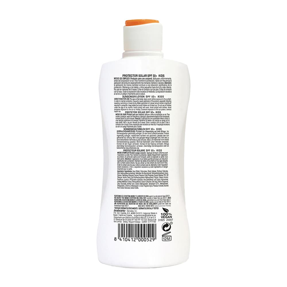 لوسیون ضد آفتاب کودک باباریا با SPF50 حجم 200 میل — تصویر ۱۰