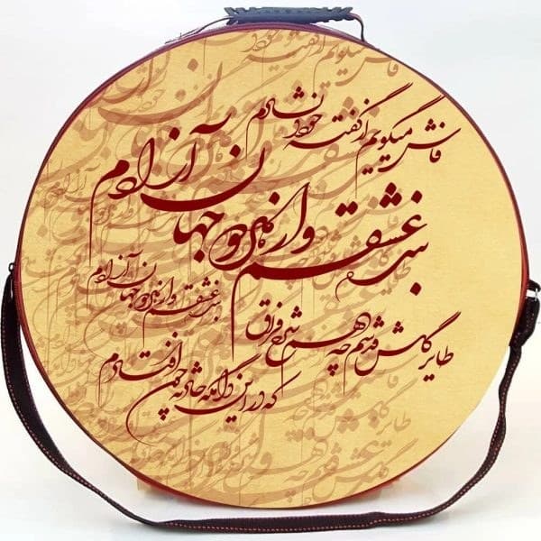 کاور دف طرحدار مخملی روژیار 4