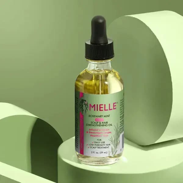 روغن ضد ریزش مو رزماری و نعناع مدل Light میله Mielle — تصویر ۳