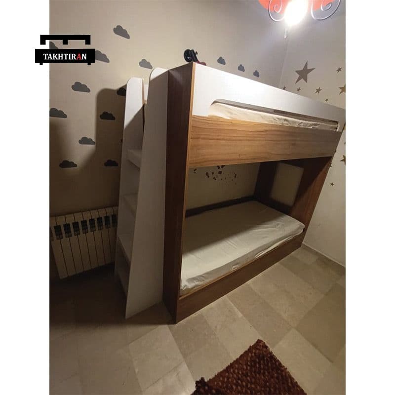 تخت دو طبقه ساده آرامش — تصویر ۵