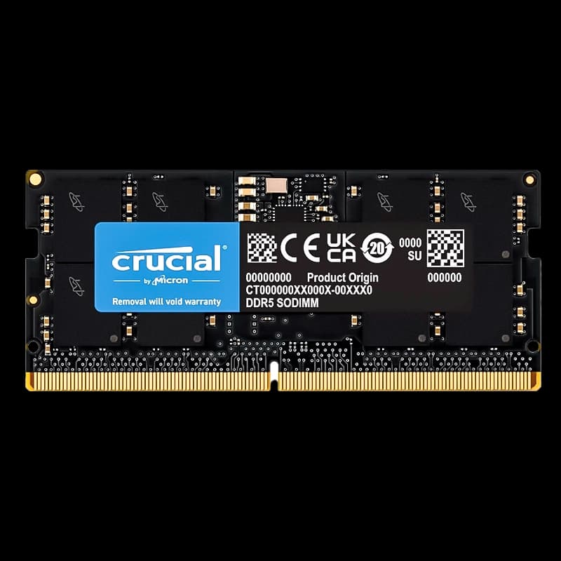 رم لپ تاپ کروشیال Crucial UDIMM 16GB DDR5 4800MHz